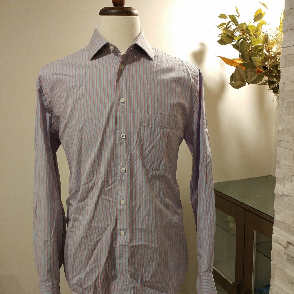 Armani Collezioni Striped Dress Shirt